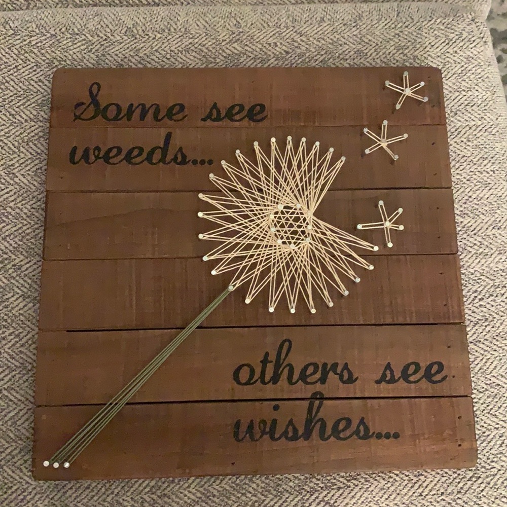 Cute wooden sign